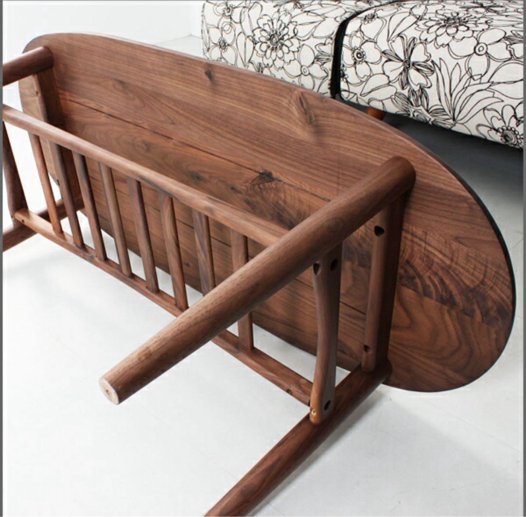 コーヒーテーブル 木製 ウォールナット センターテーブル