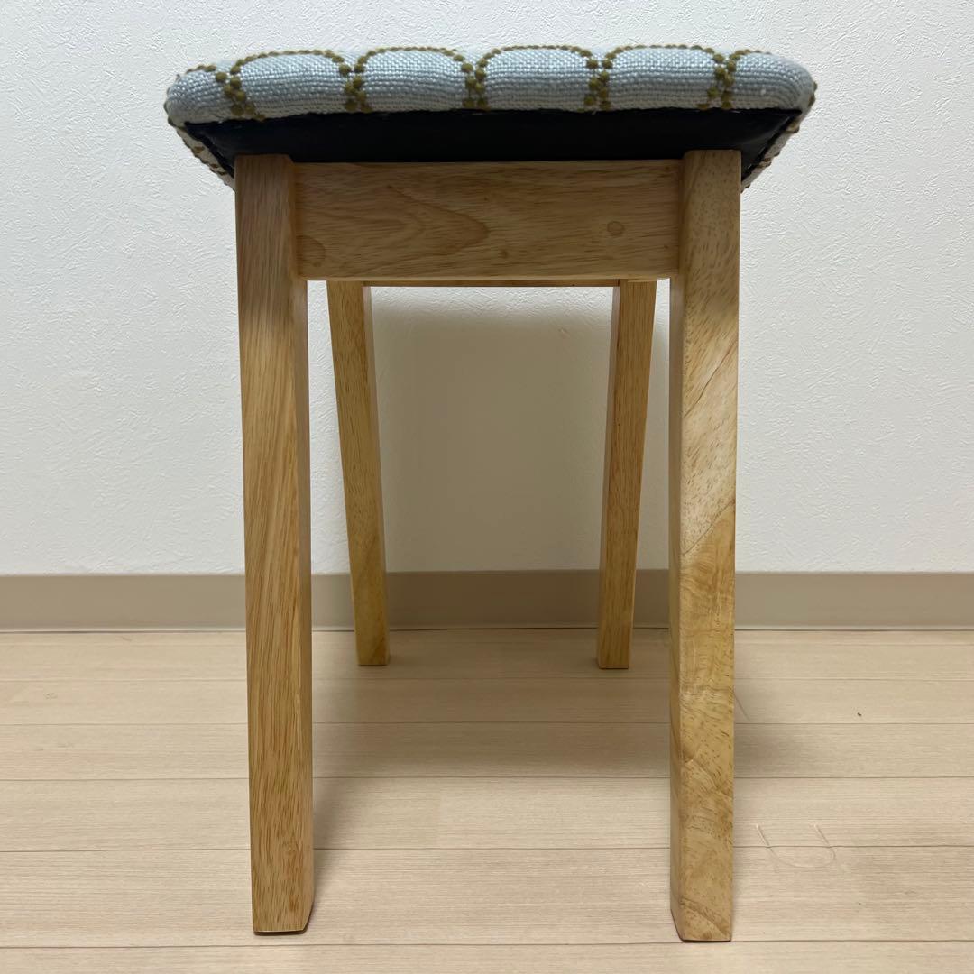 ミナペルホネン スツール タンバリン 太脚 【ライトブルー】椅子