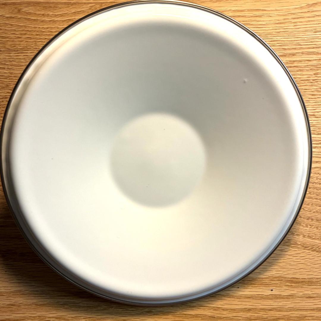 昭和レトロ マルビシ ホーロー フィオーレ 花柄 両手鍋 20cm 未使用品