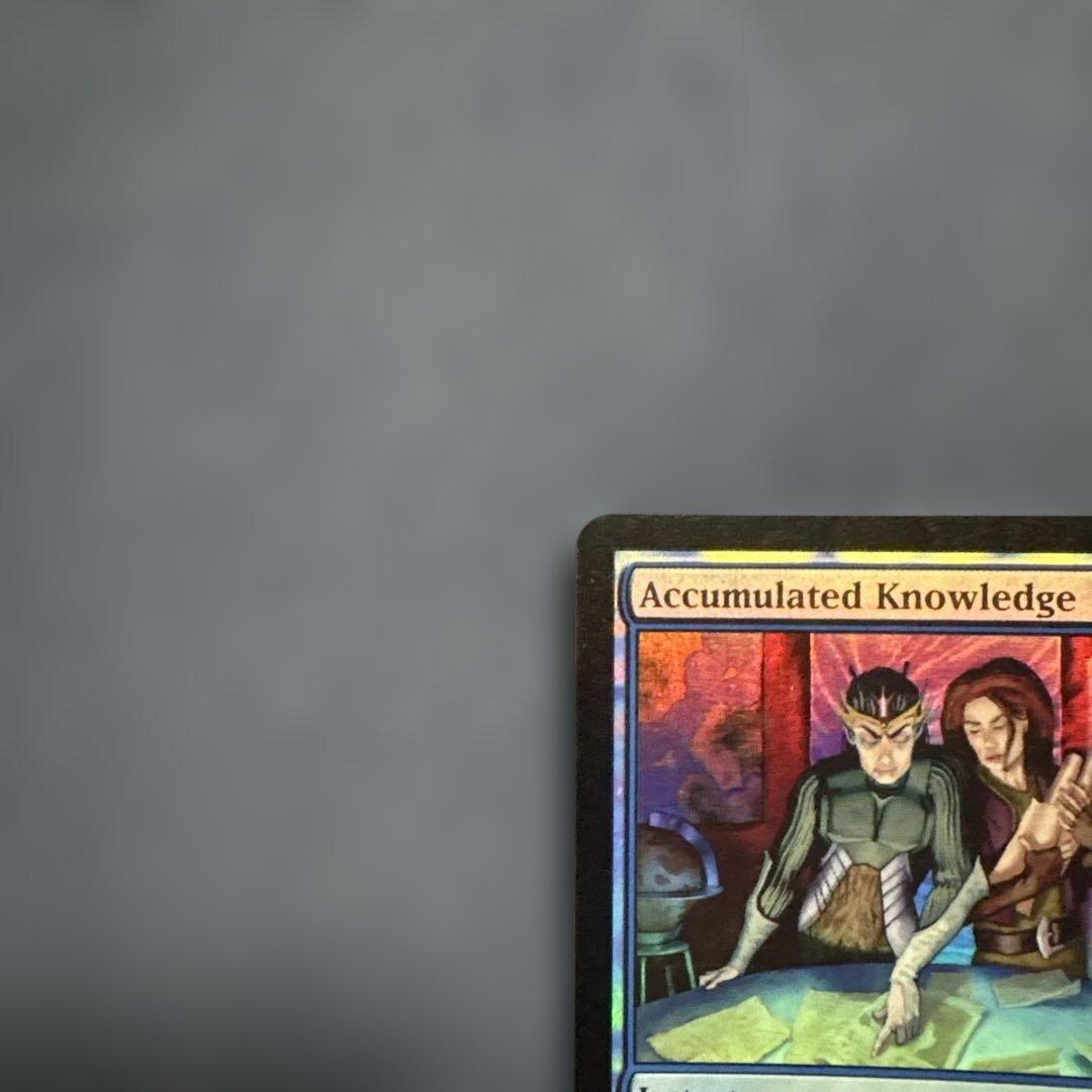 MTG 蓄積した知識 Foil FNM 4枚セット - メルカリ