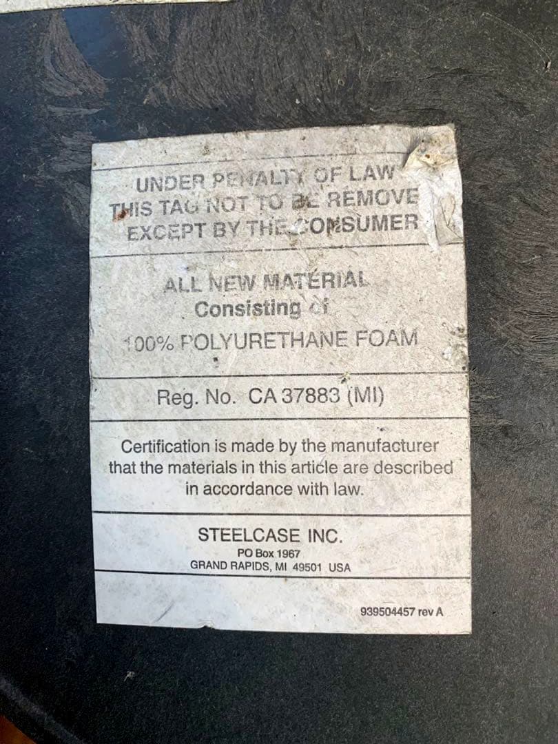 Turnstone buoy grey steelcase スチールケース