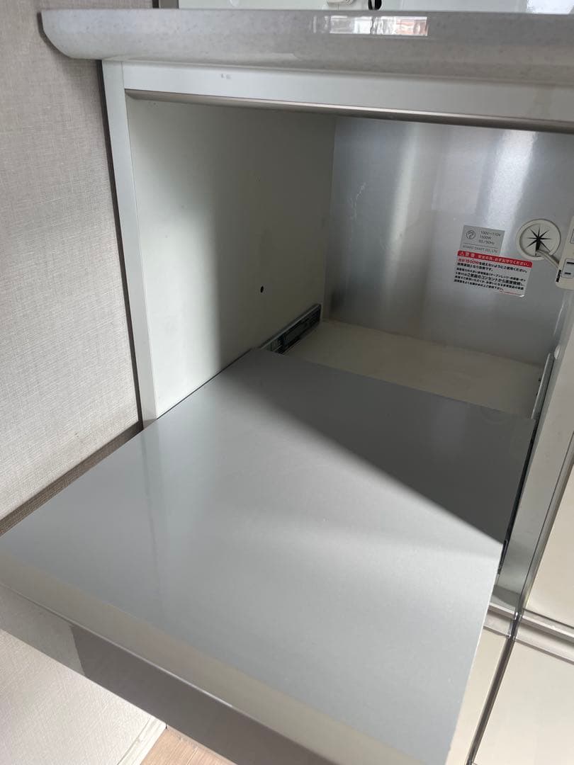 【超美品！匿名送料込み！】綾野製作所　110cm幅　キッチン収納 食器棚