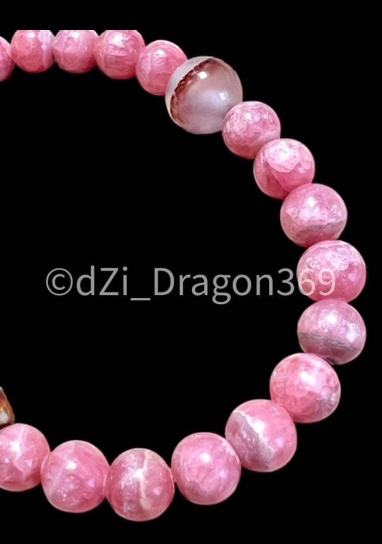 【一点限り】 上肯龍紋火供三眼天珠のブレス