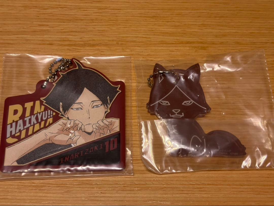 ハイキュー 一番くじ C賞 角名倫太郎 G賞アクリルチャーム H賞ラバーチャーム