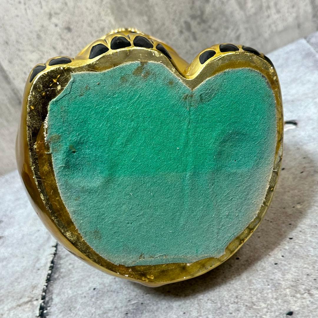 ◎金運爆上げ◎ ゴールド招き猫 黄金小判猫 特大　 38cm 縁起物 左手上げ