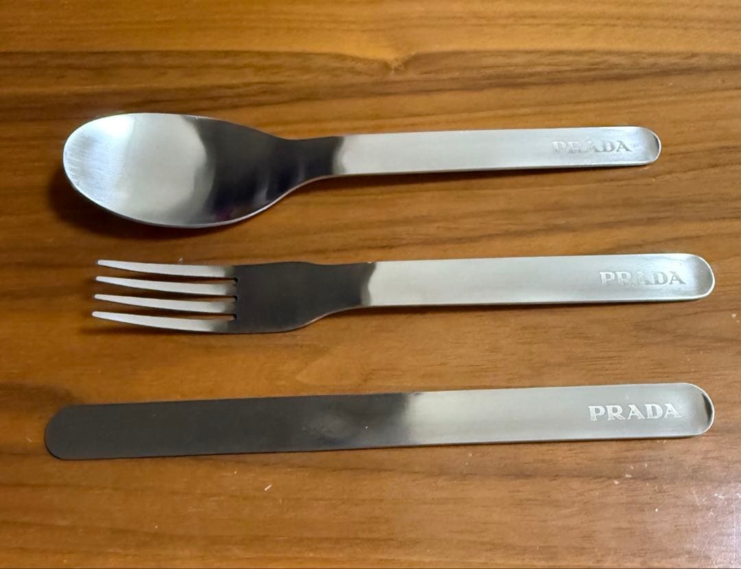 プラダ　PRADA × black+blum カトラリーセット 2個セット