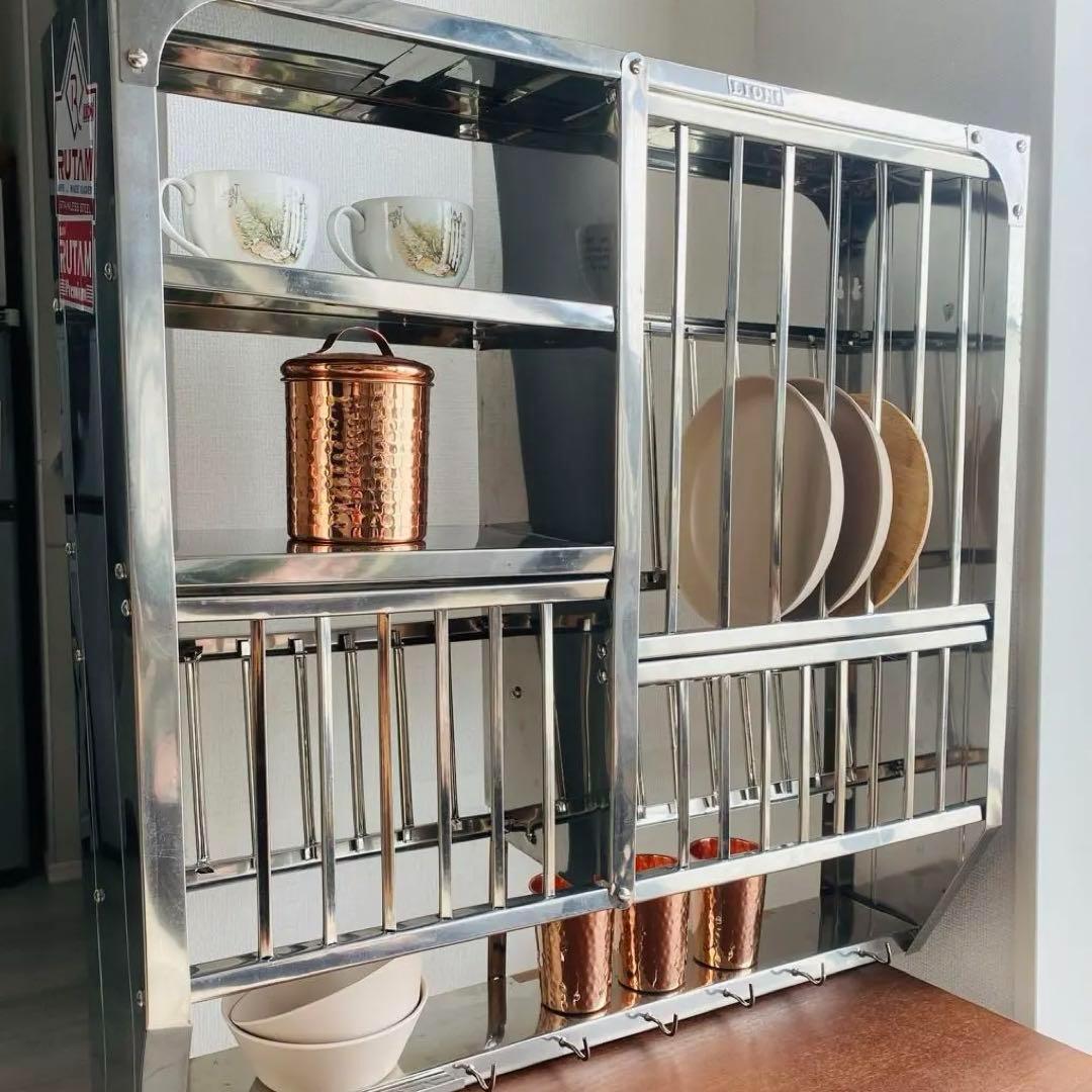 お値下げ中【新品未使用】インディアンキッチンラック　74cm×74cm