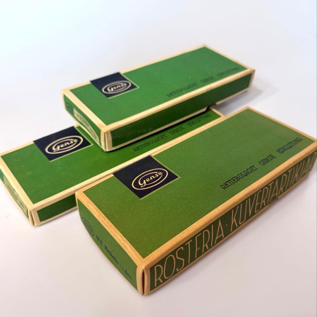 Gense 18p Swedish cutlery カトラリー セット