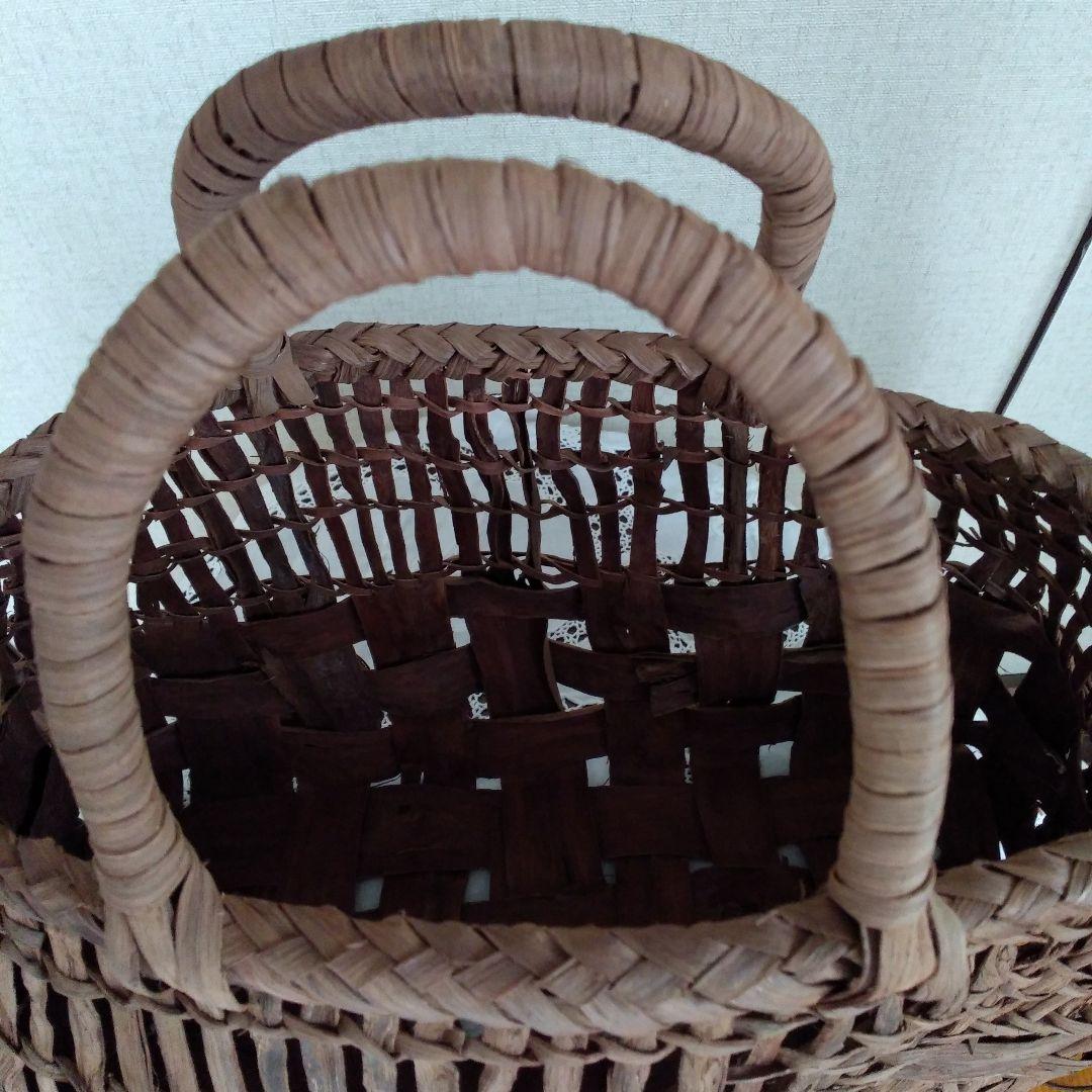 最終お値引き価格～2/15迄✨新品未使用 名工 悠帆 デザイン山葡萄籠バック