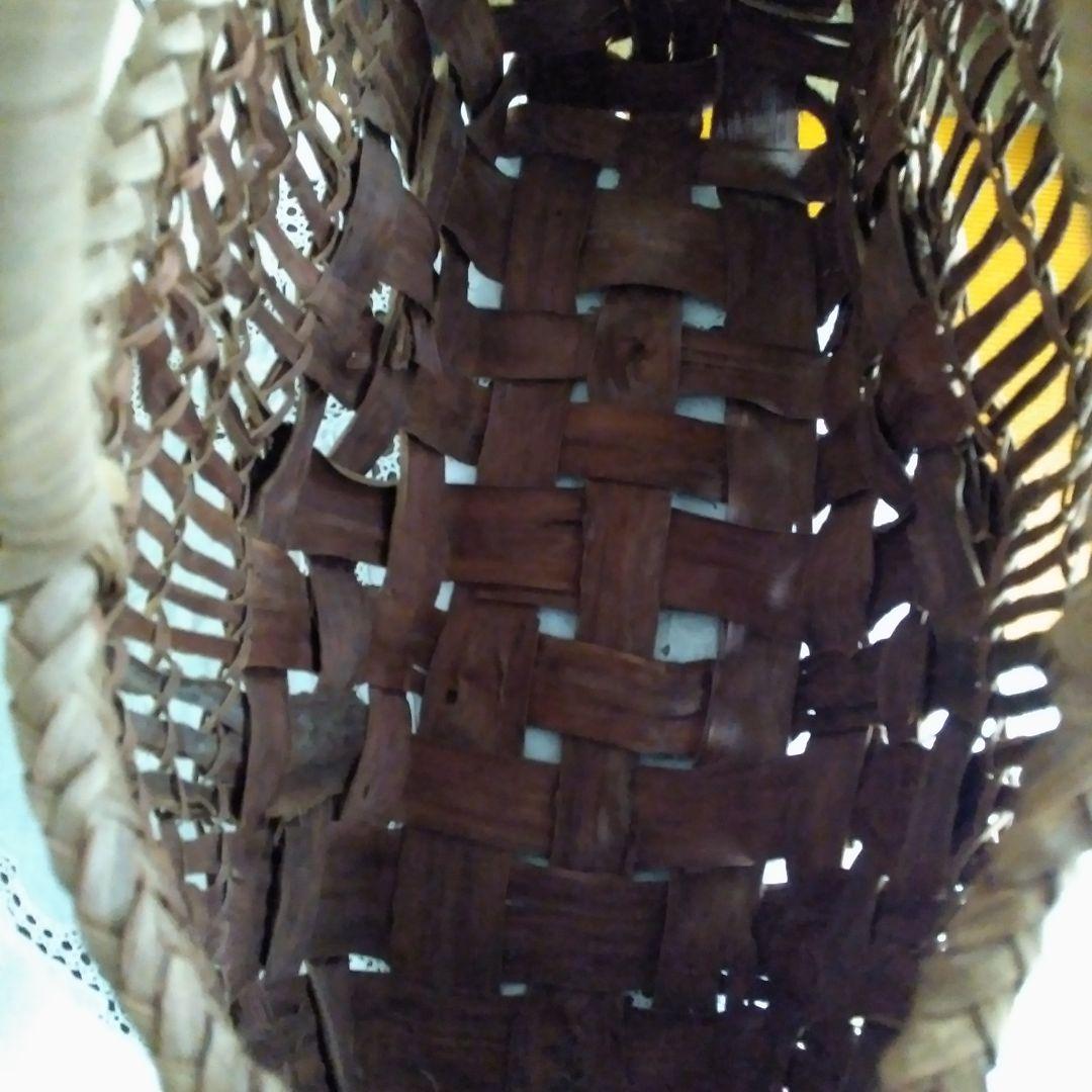 最終お値引き価格～2/15迄✨新品未使用 名工 悠帆 デザイン山葡萄籠バック