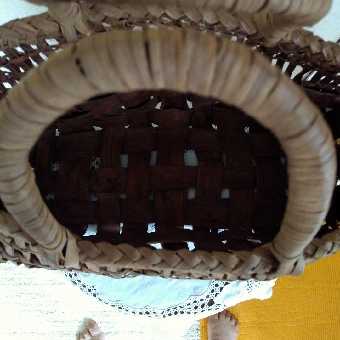 最終お値引き価格～2/15迄✨新品未使用 名工 悠帆 デザイン山葡萄籠バック