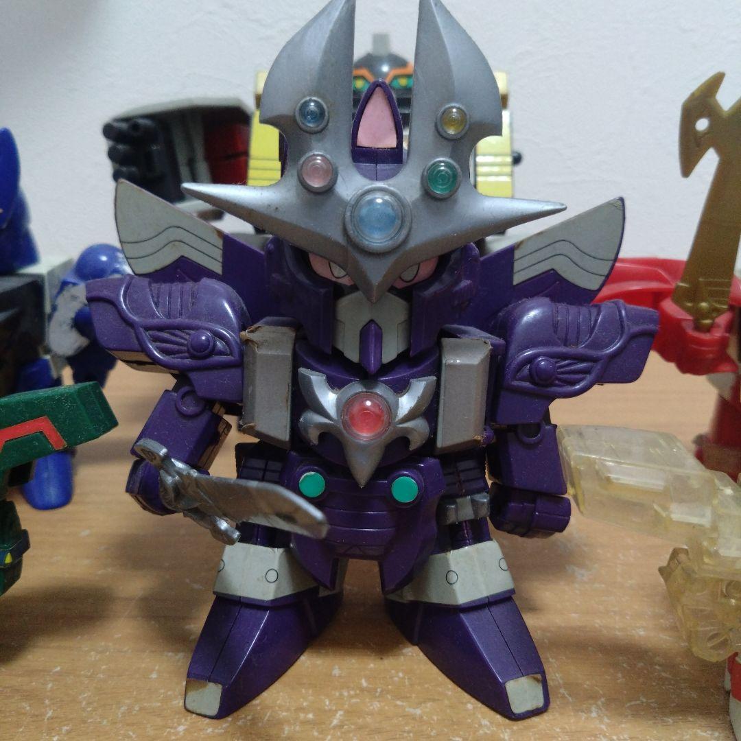 元祖SDガンダム　プラモデル　機甲神6体セット　組立済み