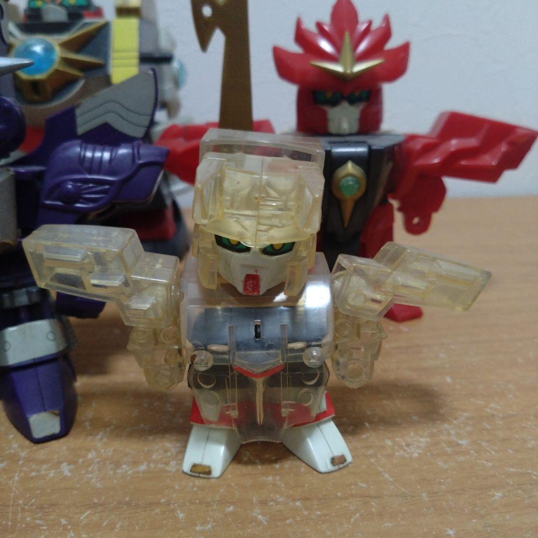元祖SDガンダム　プラモデル　機甲神6体セット　組立済み