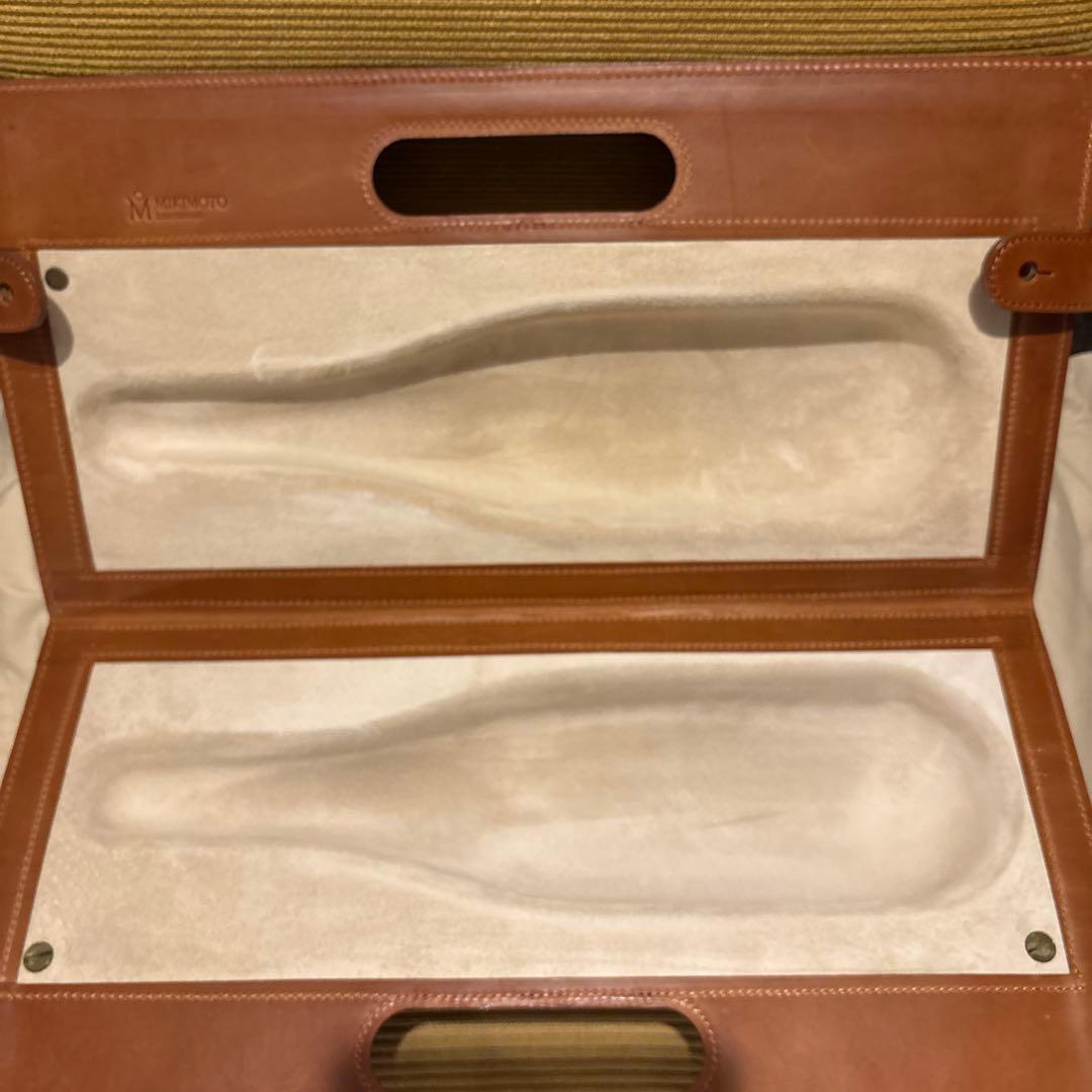 ◎希少 MIKIMOTO ミキモト ワイン キャリア キャリーケース レザー