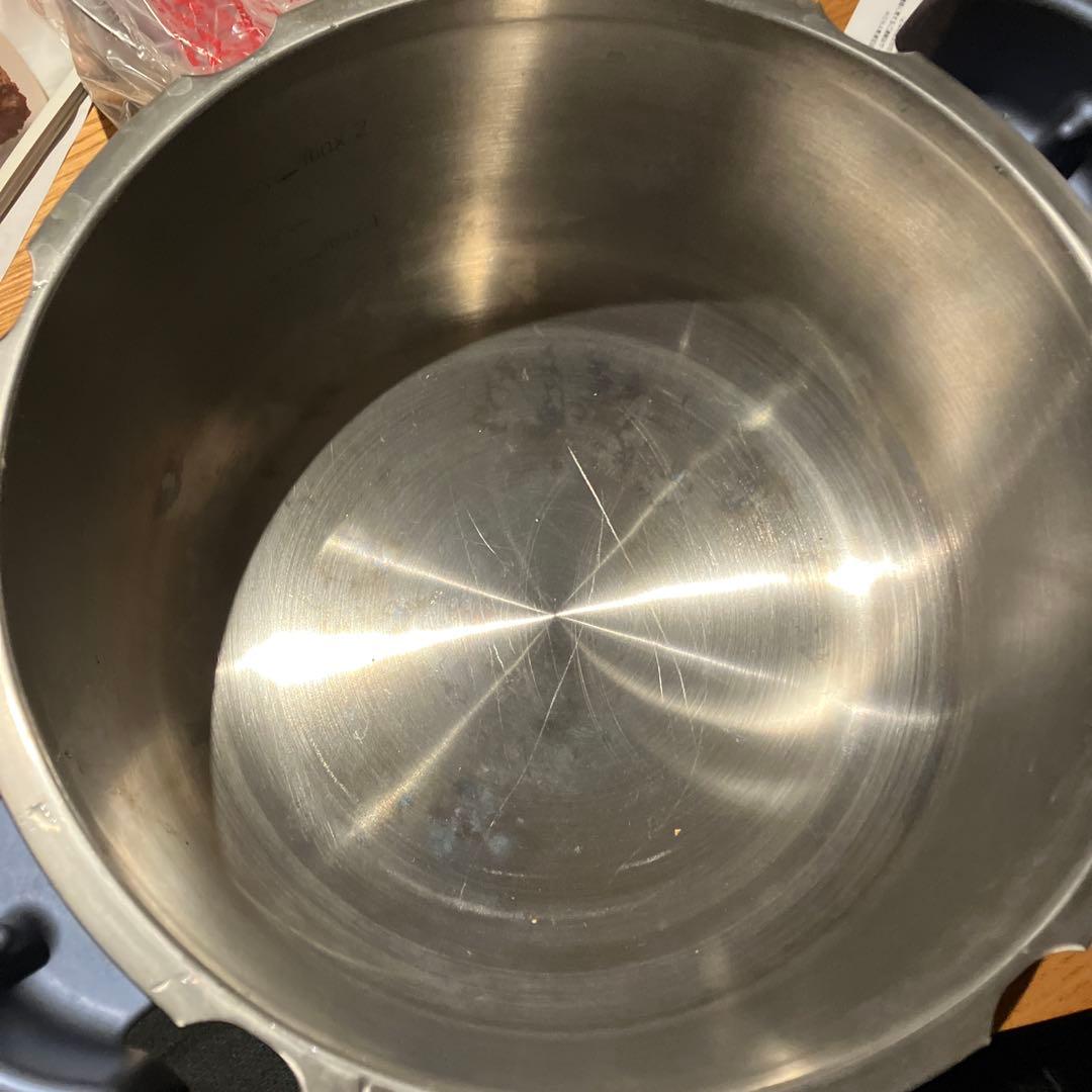 1回使用T-fal 圧力鍋 取扱説明書付き