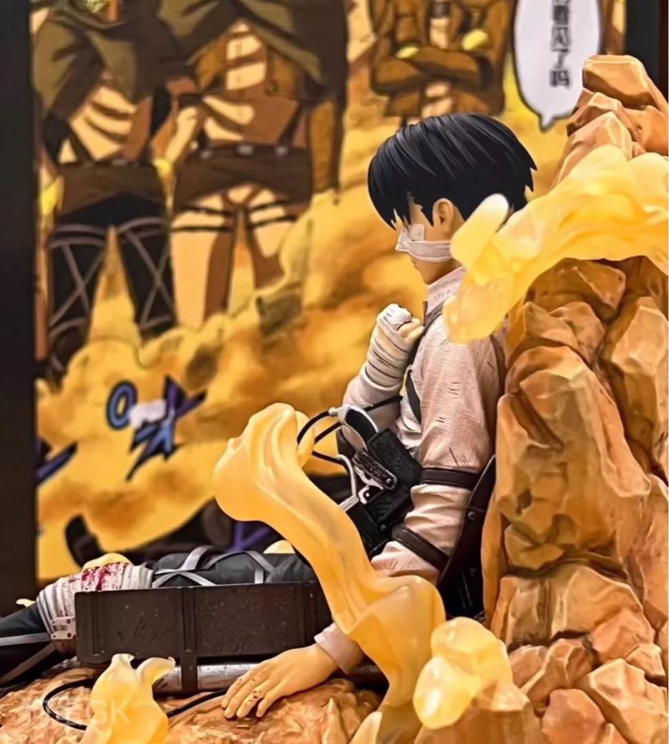 進撃の巨人 リヴァイ・アッカーマン ガレージキット ガレキ スタチュー