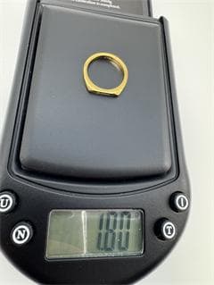 K18ゴールドリング Je t'aime 1.80g 11号