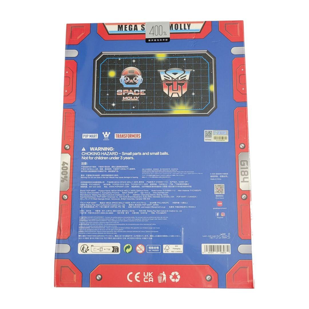 POPMART　MEGA SPACE MOLLY 400%　オプティマスプライム
