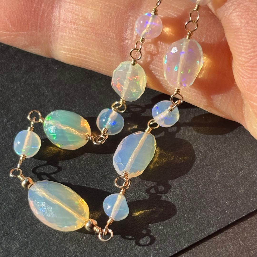 【専用です】エチオピア産オパール✴︎14kgfブレスレットB183