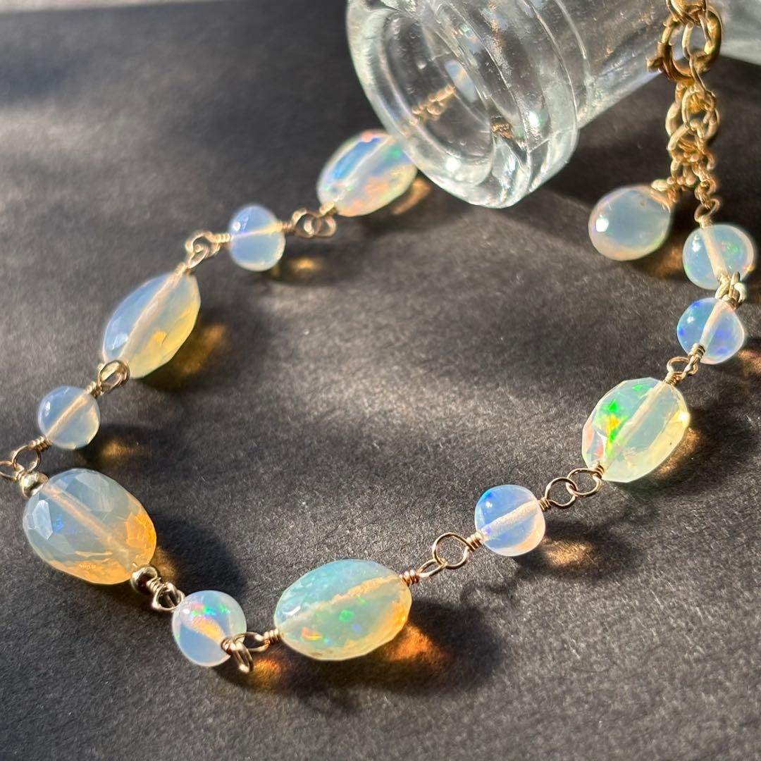 【専用です】エチオピア産オパール✴︎14kgfブレスレットB183