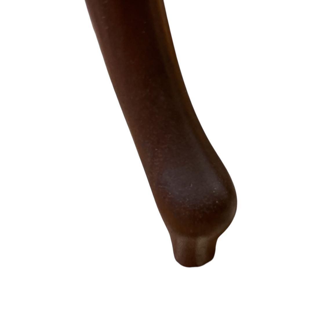 【美品】maruni サイドテーブル 引き出し付き 猫脚