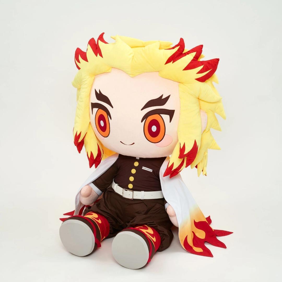 100体限定　どきゅーと　鬼滅の刃　超特大ぬいぐるみ 煉獄杏寿郎 タイトー