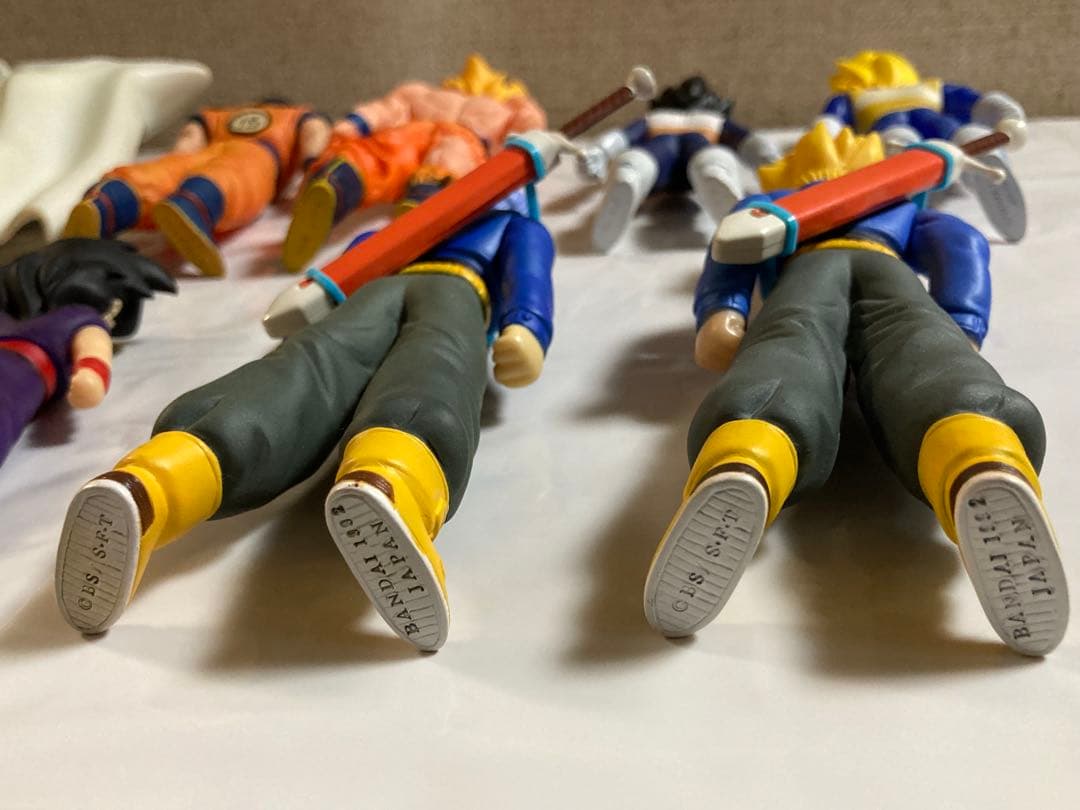 希少 ドラゴンボールZ スーパーバトルコレクション 9体セット① 当時物 ソフビ