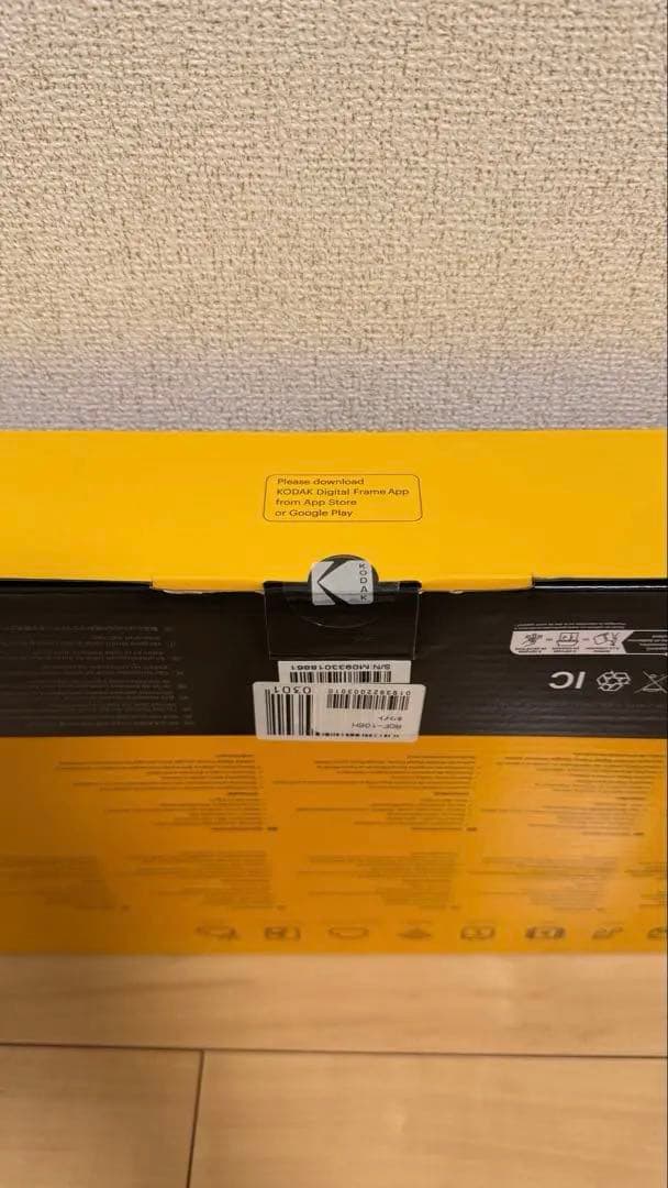 【新品未使用】Kodak デジタルフォトフレーム RCF-106H ホワイト