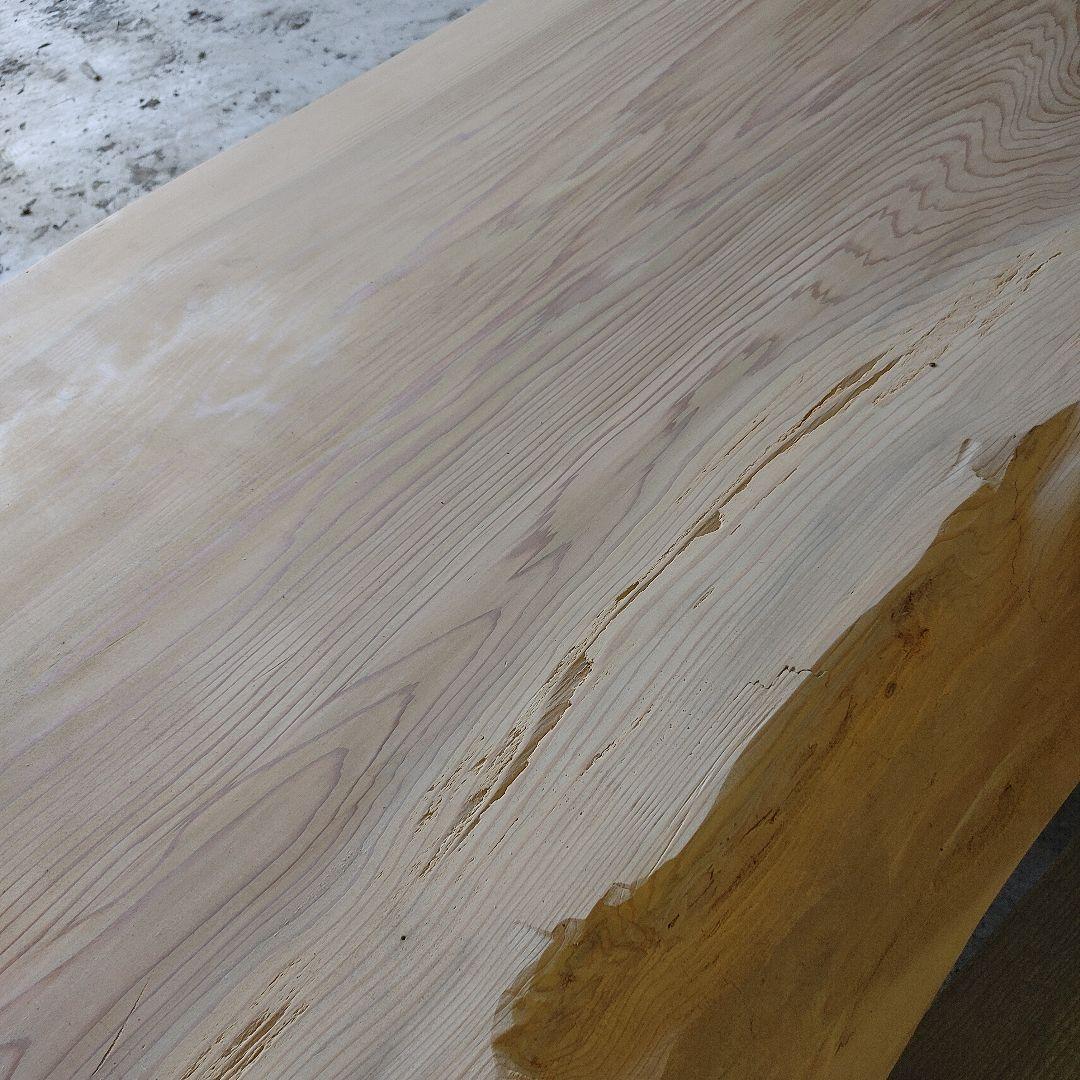 送料込み　一枚板　杉　スギ　無垢材　天板　テーブル　カウンター　番号49