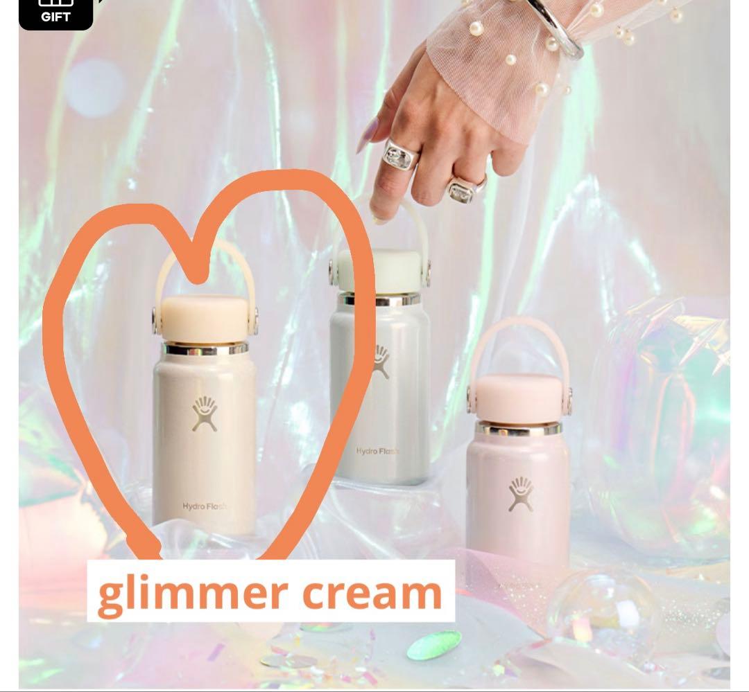 大人気完売Hydro Flask 200ml Glimmer Cream 水筒 - メルカリ