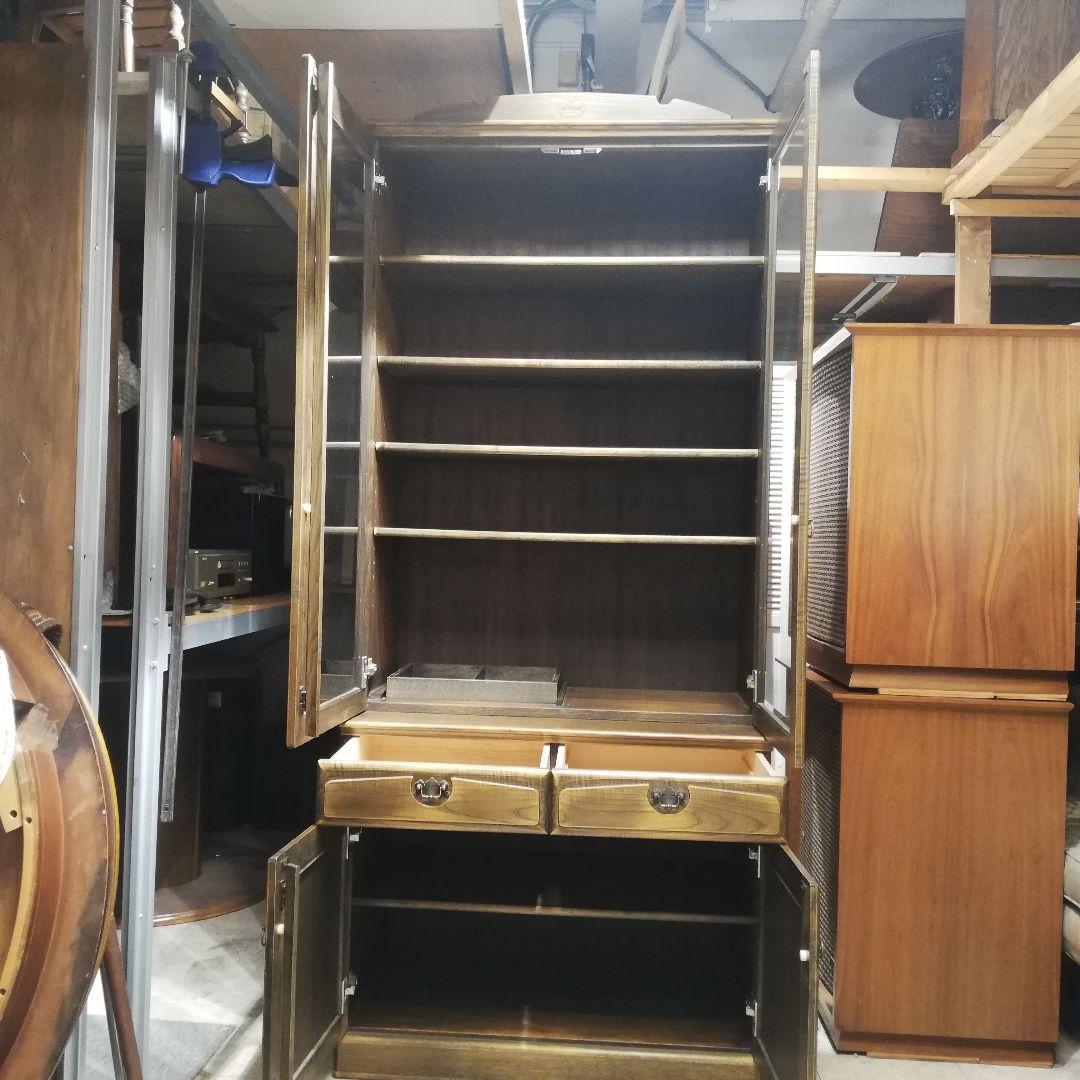 M●年末Sale東名 ヤイリファニチャー ヴィンテージカップボード　国産