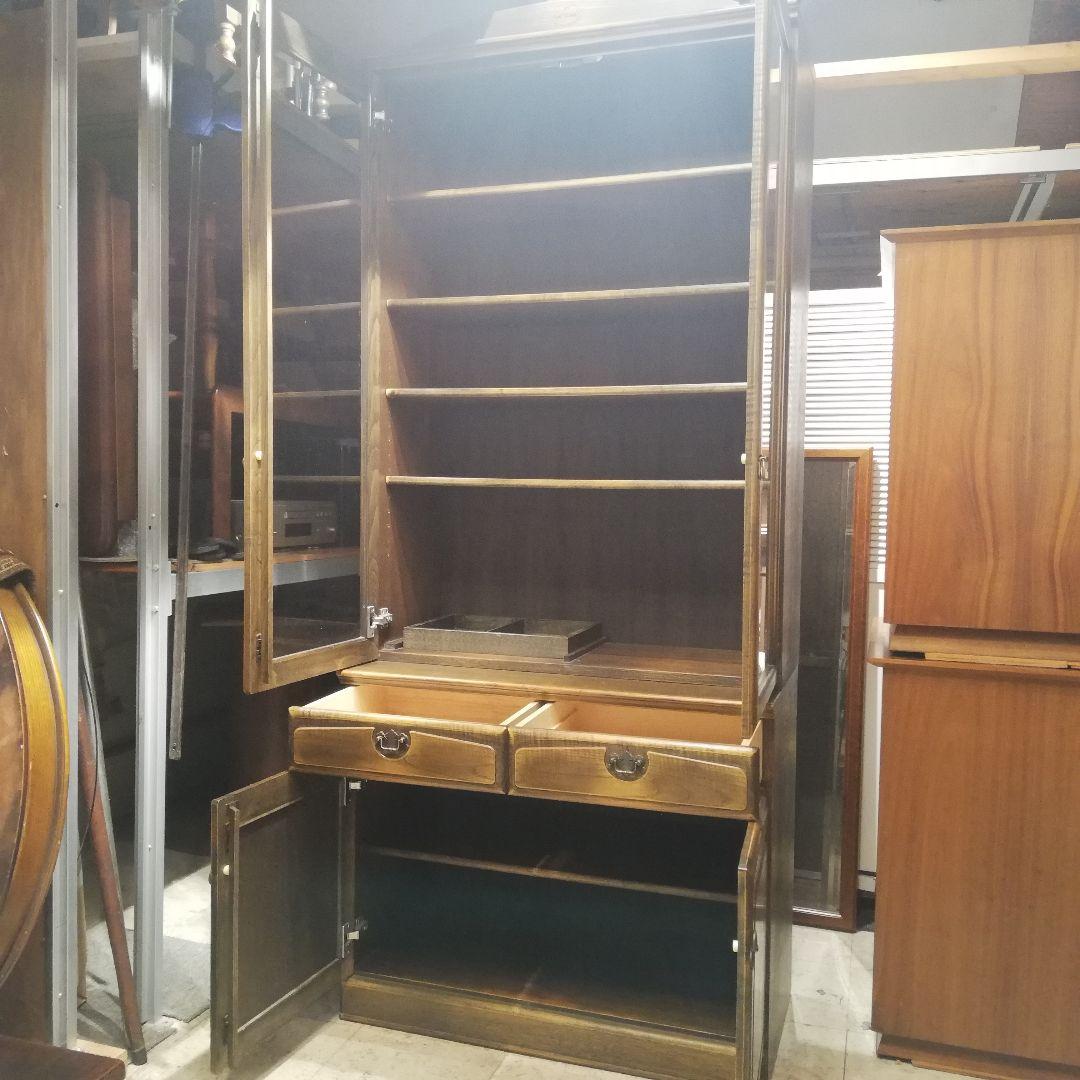 M●年末Sale東名 ヤイリファニチャー ヴィンテージカップボード　国産