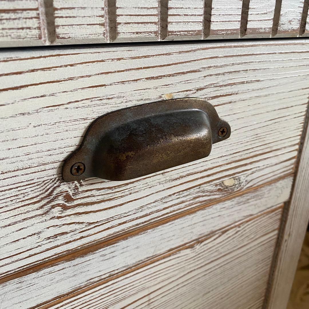 jon living 北欧　シャビーシック　片袖デスク　デスク　机　ドレッサー