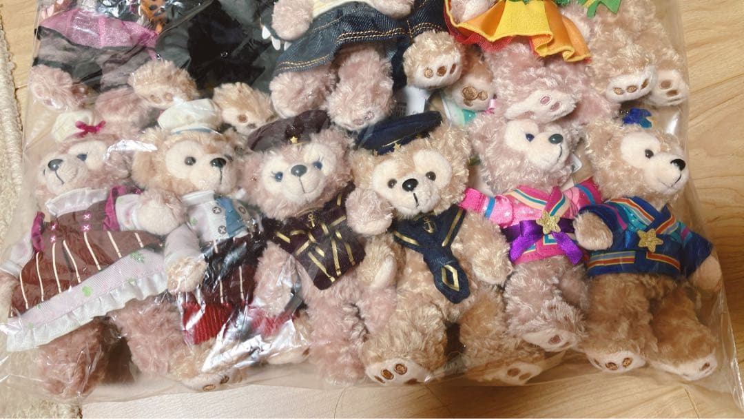 ダッフィー シェリーメイ ぬいぐるみバッチセット