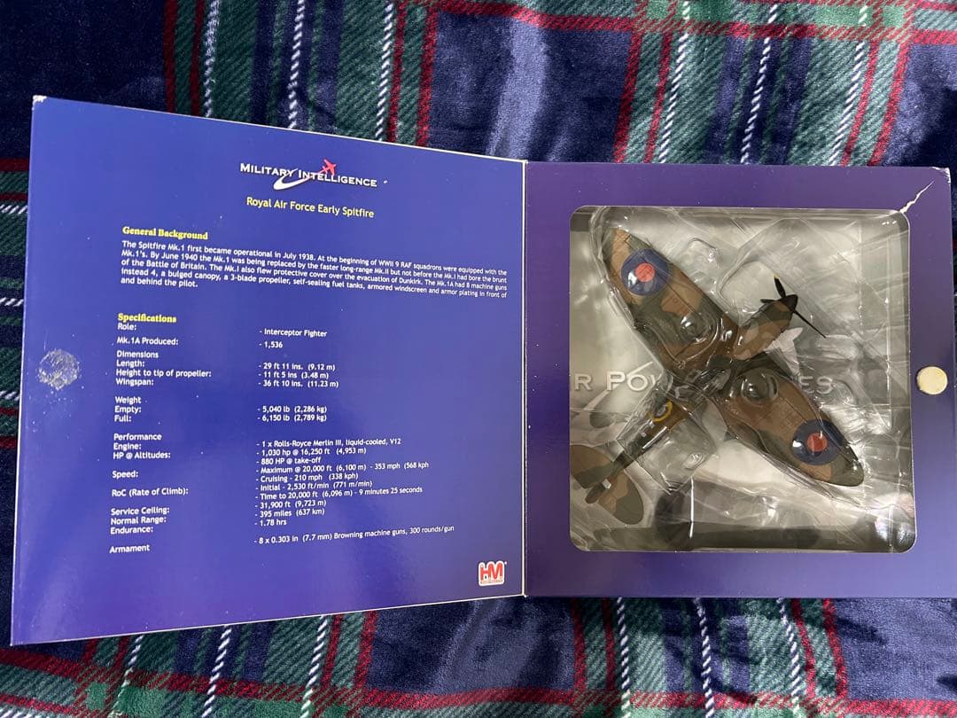 ホビーマスター HA7810 スピットファイア Mk. Ia - メルカリ