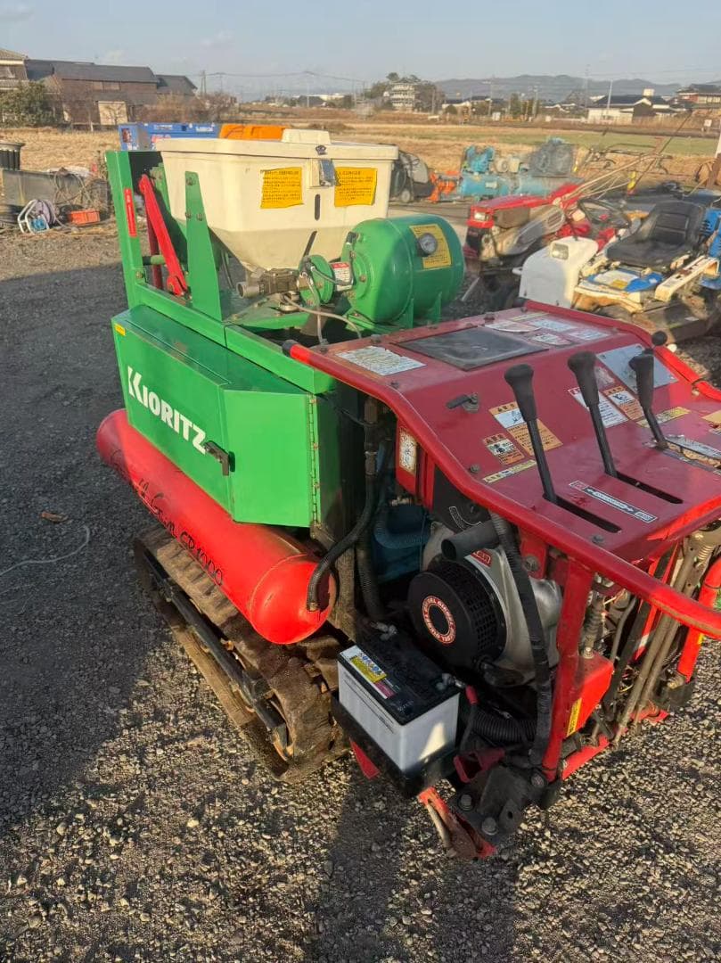 【福岡県みやま市】共立 土層改良機 グローズガン GR1000 6.7馬力セル付