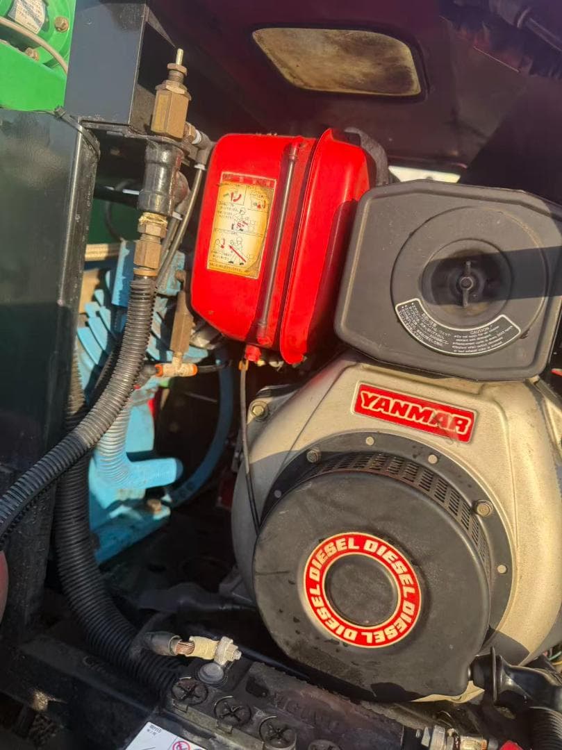 【福岡県みやま市】共立 土層改良機 グローズガン GR1000 6.7馬力セル付