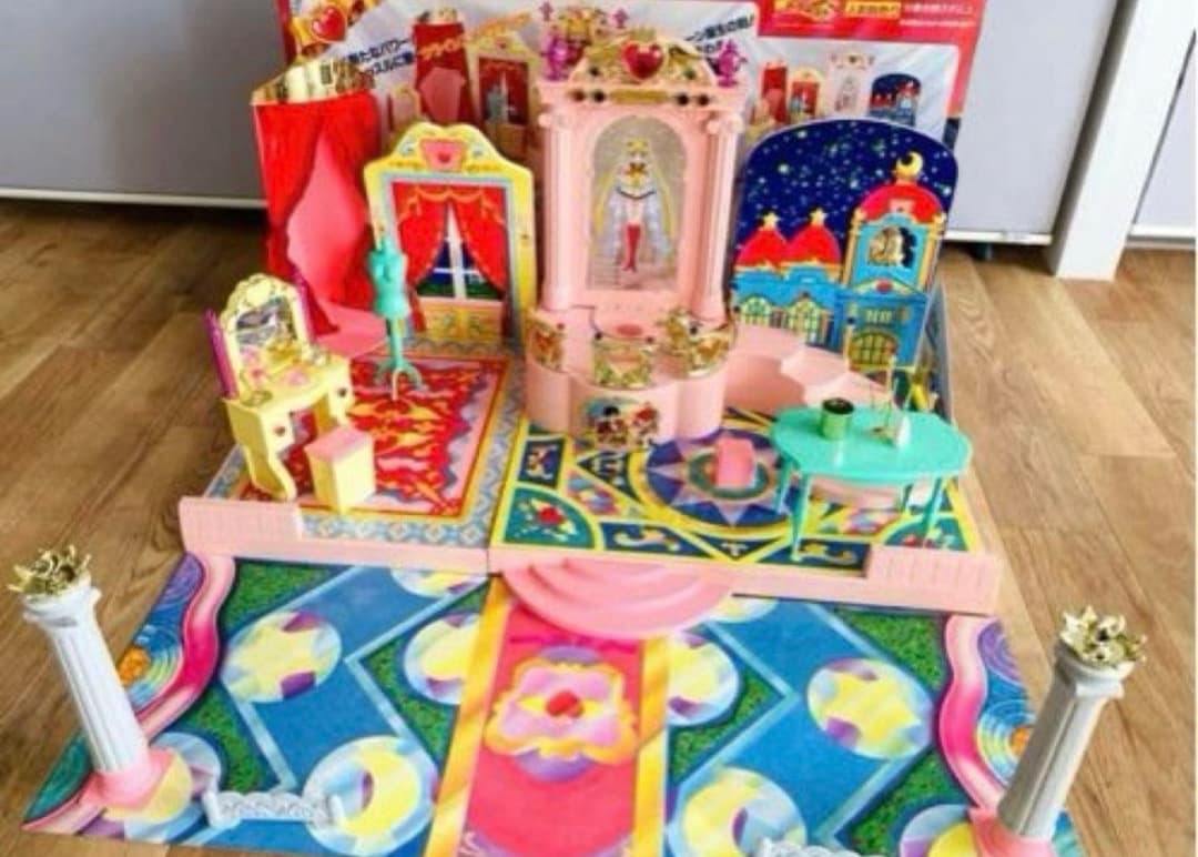 希少　当時　セーラームーン セーラーチーム　スパークリングキャッスル