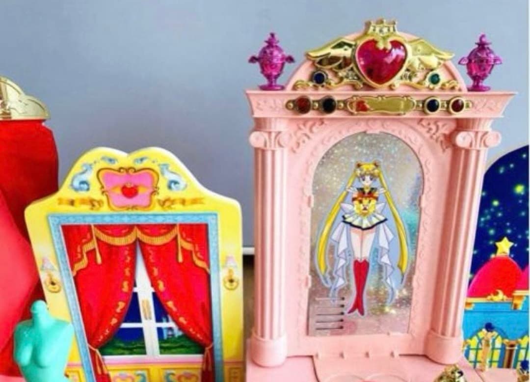 希少　当時　セーラームーン セーラーチーム　スパークリングキャッスル