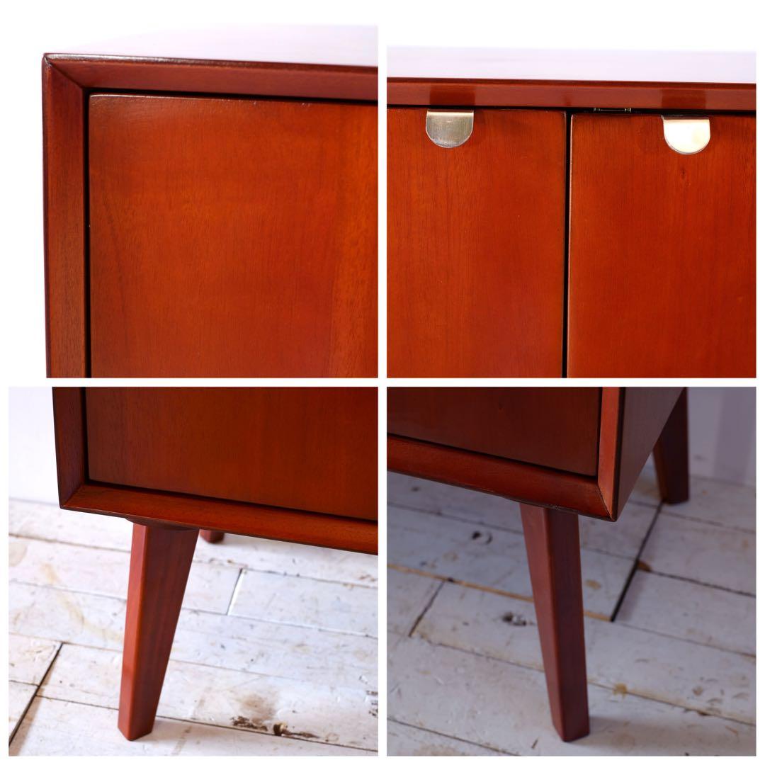 L 新品 北欧 160cm リビングボード キャビネット サイドボード 収納