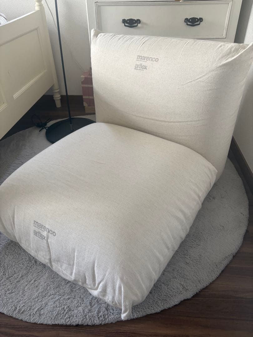 marenco arflex ホワイト 1人掛けソファ マレンコ