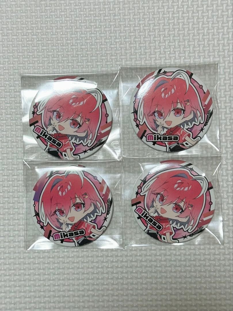 めておら みかさくん 缶バッジ - メルカリ