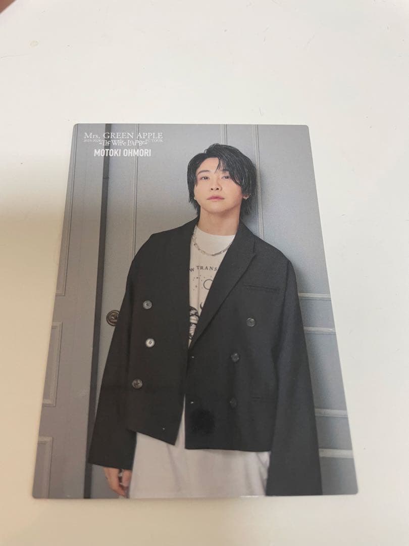 ミセス フォトカード ザホワイトラウンジ 大森元貴19番 - メルカリ