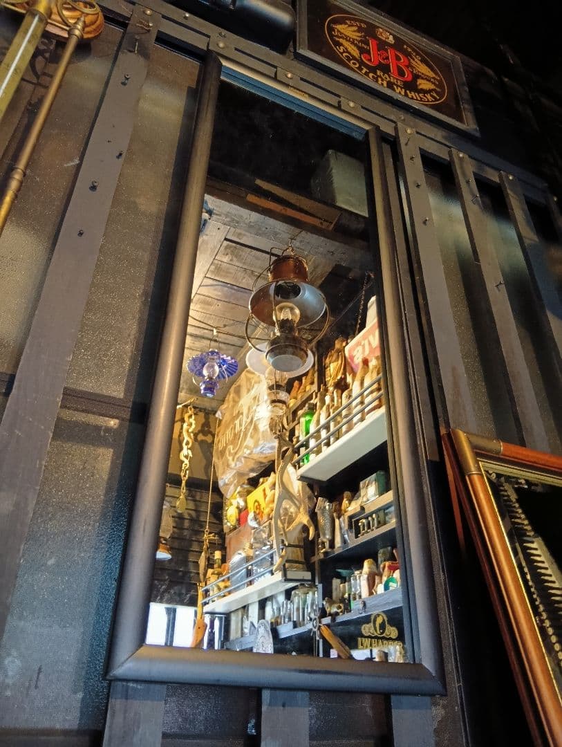 非売品　I.W.HARPER　ノベルティ　ウォール　ディスプレイ　ミラー