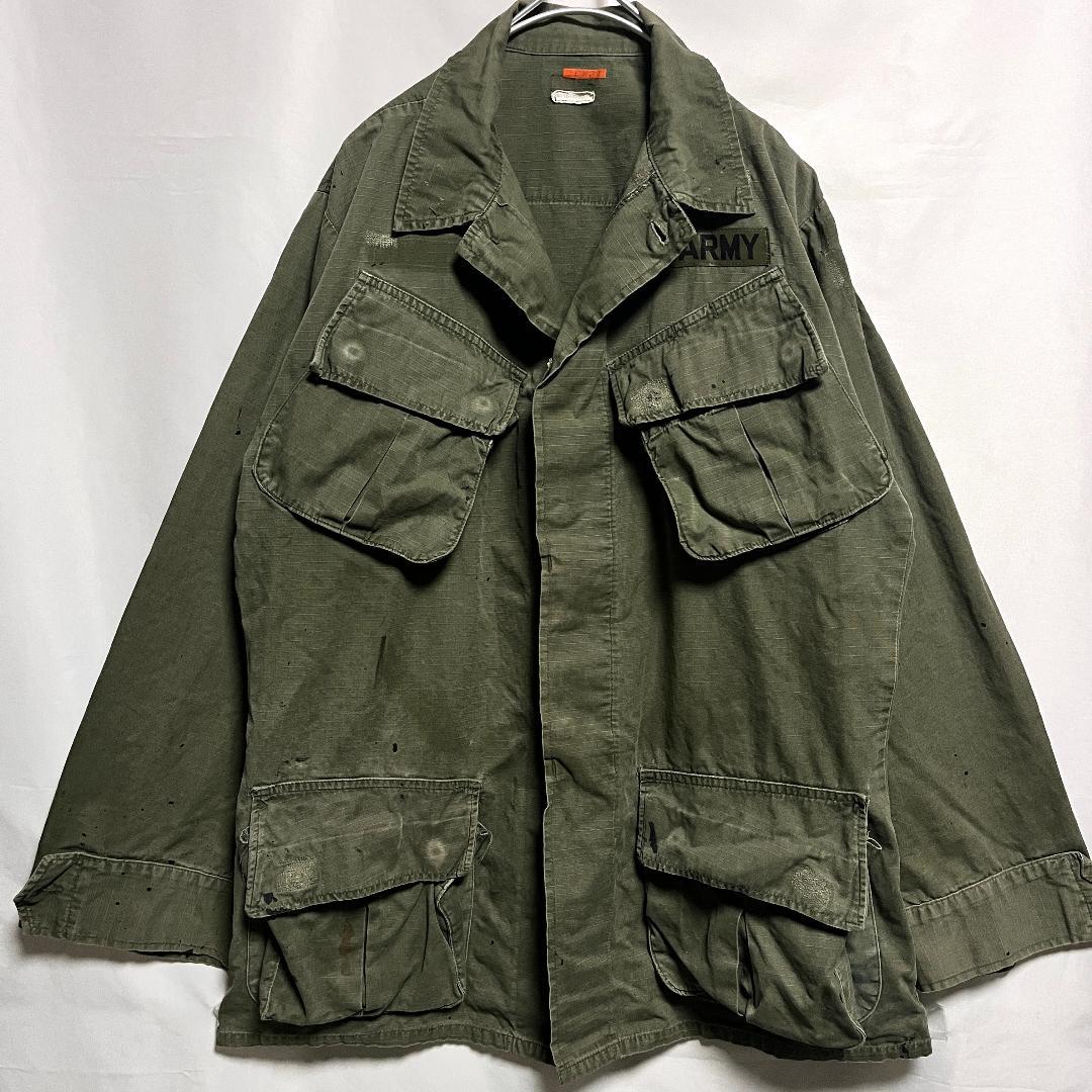 60-70's 米軍実物 ジャングルファティーグジャケット 5th ショート丈