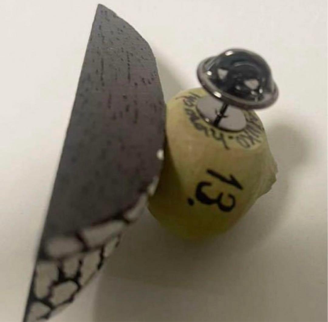 ヒグチユウコ つちぐりぼうや ブローチ ほぼ日　生活の楽しみ展限定原画小島秋彦