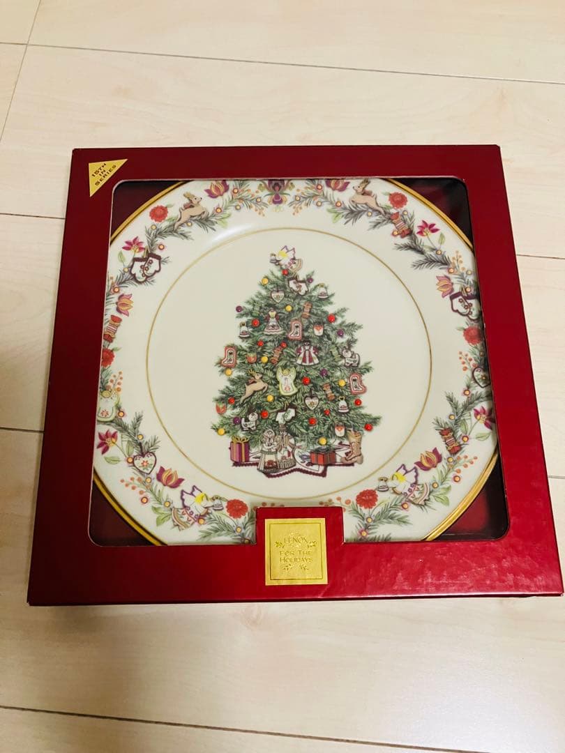 美品‼️レノックスクリスマスプレート2005