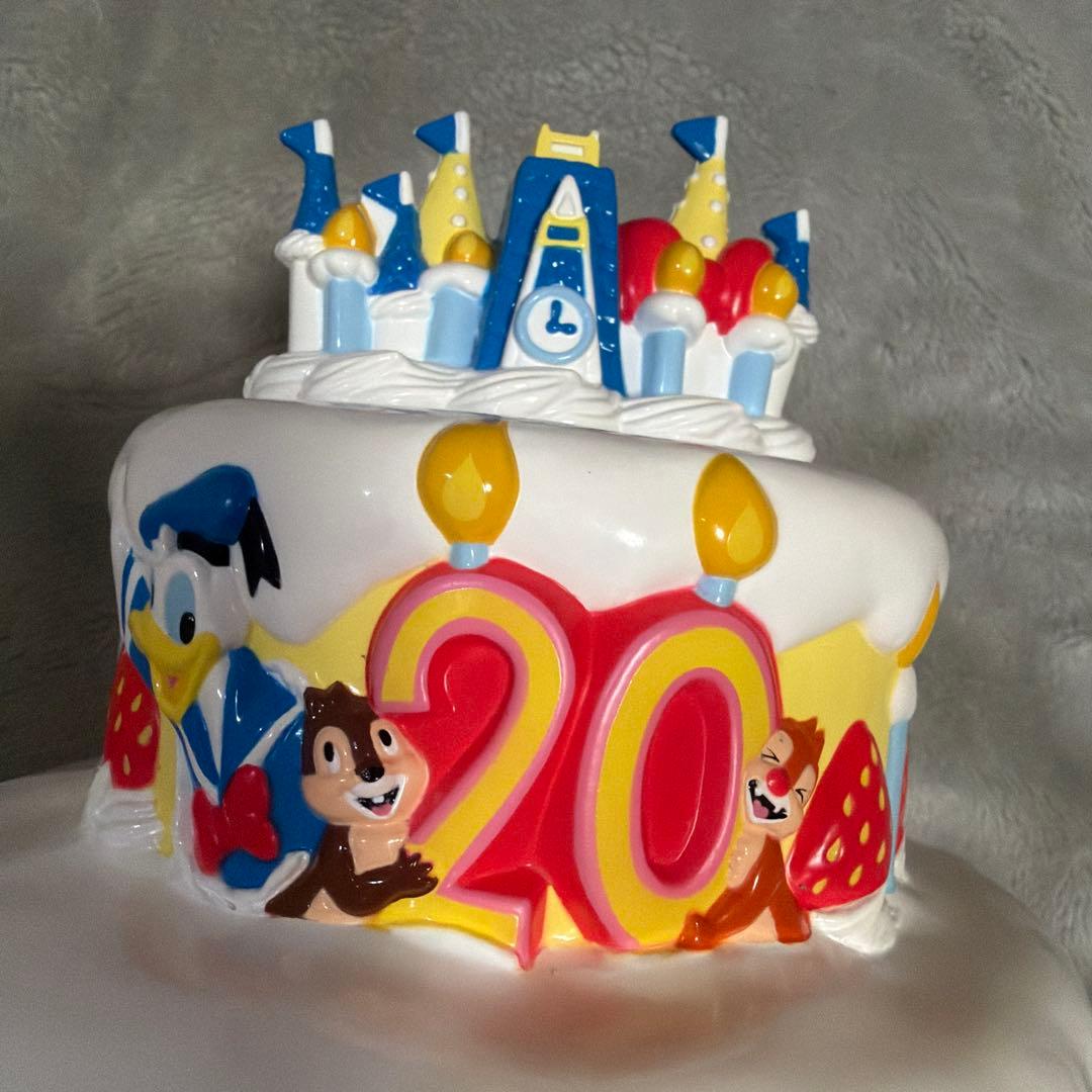 東京ディズニーランド 20周年記念デコレーションケーキ 小物入れ