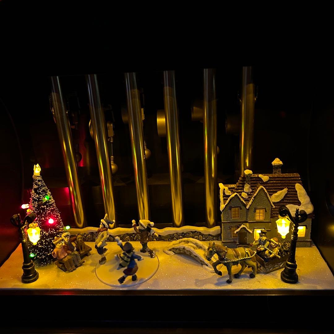 ★ミスタークリスマス ミュージカル チャイム 時計 オルゴール 70曲 スケート