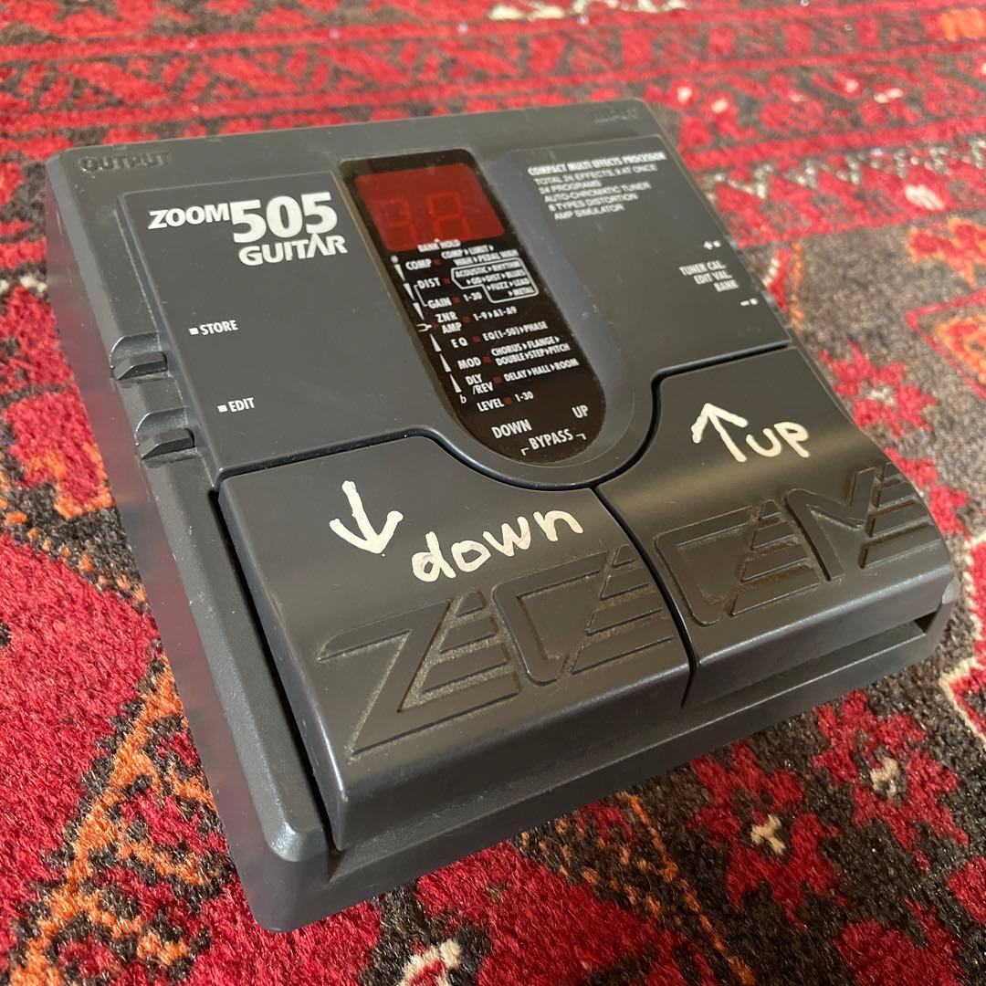 マルチエフェクター ZOOM 505 GUITAR 現状品 - メルカリ